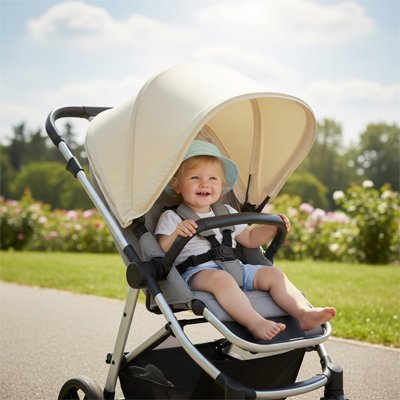 Parasol pour poussette | Protection UV Universelle - Mon P'tit Bébé