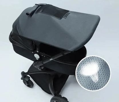 Parasol poussette anti UV respirant pour bebe