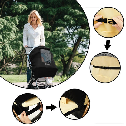 Parasol poussette | Anti - UV Universel - Mon P'tit Nid Bébé