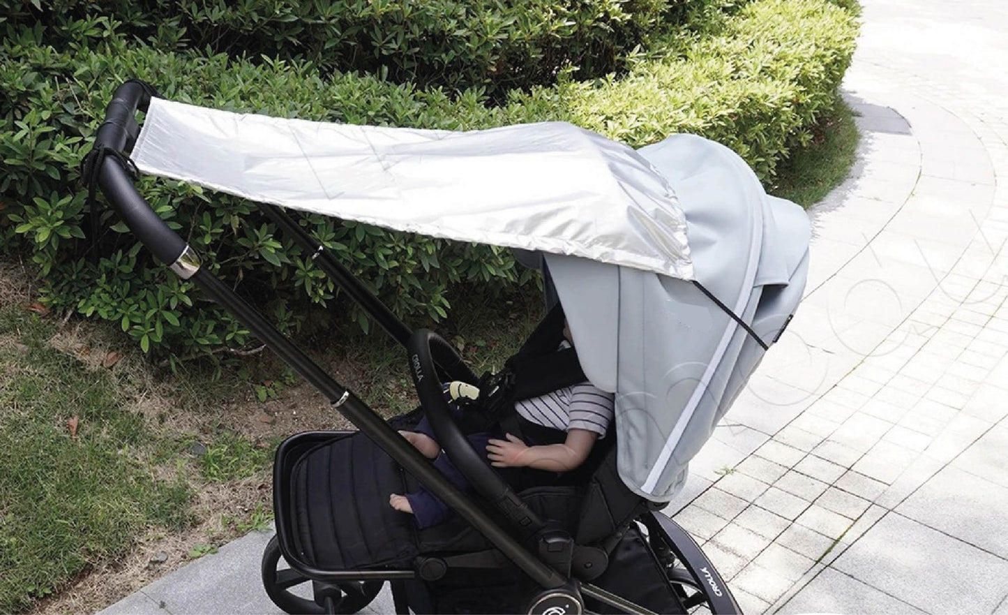 Parasol poussette | Protection UV 99% - Mon P'tit Nid Bébé