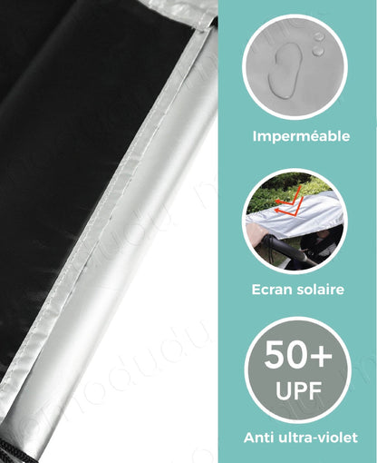 Parasol poussette | Protection UV 99% - Mon P'tit Nid Bébé