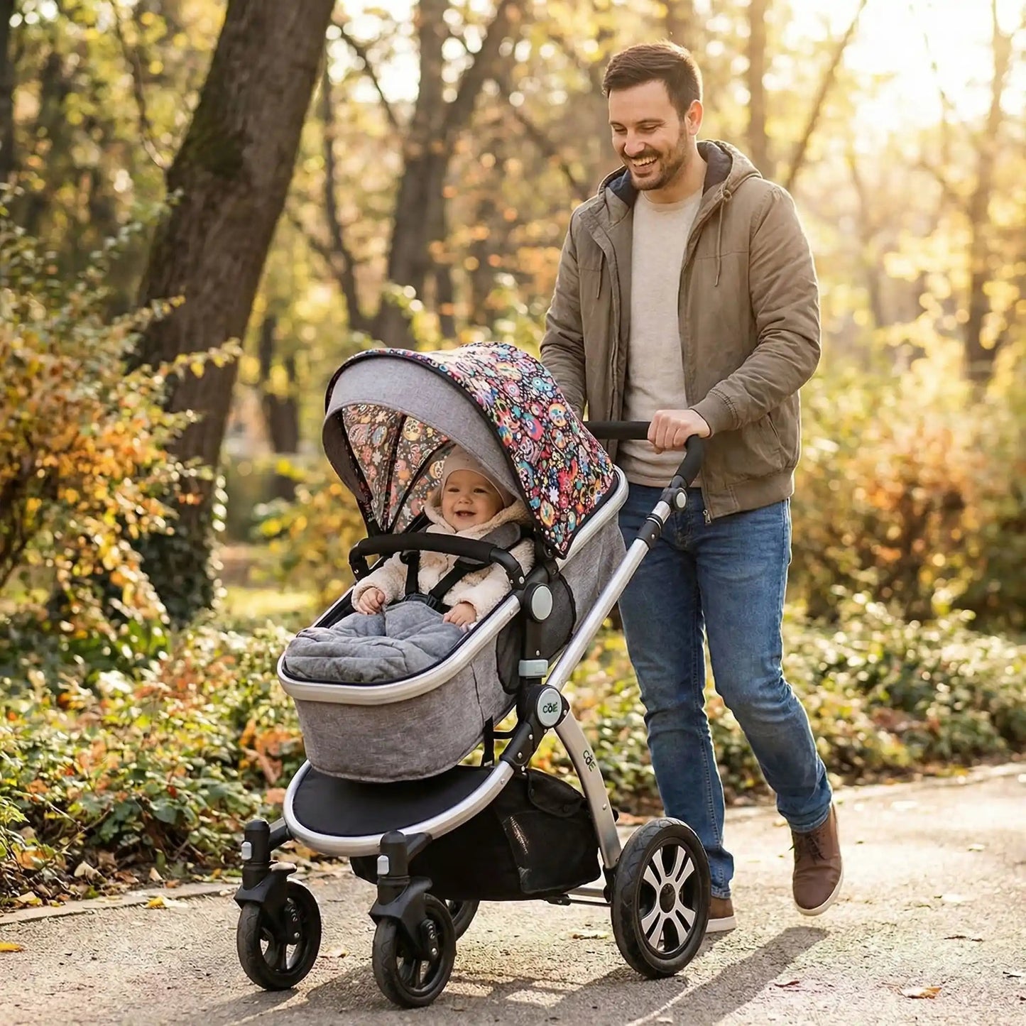 Parasol poussette | Protection UV optimale - Mon P'tit Nid Bébé