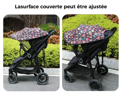 Parasol poussette universel et ajustable