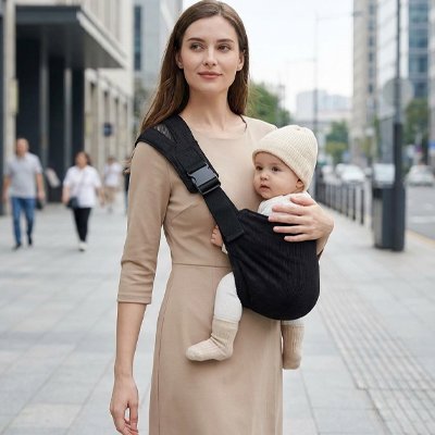 Porte bébé | Ergonomique - Mon P'tit Nid Bébé