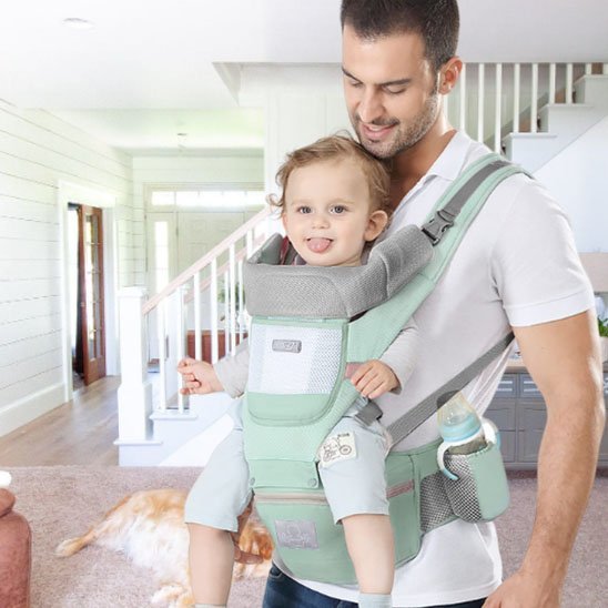 Porte - bébé ergonomique | Confort+ - Mon P'tit Nid Bébé