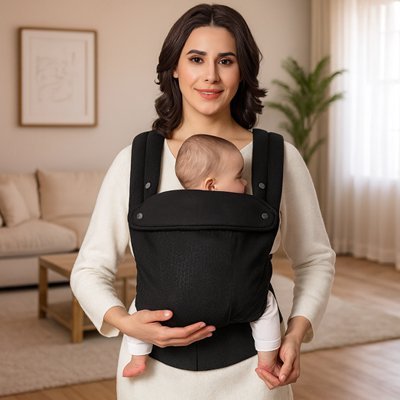 Porte bébé physiologique | Ergonomique - Mon P'tit Bébé