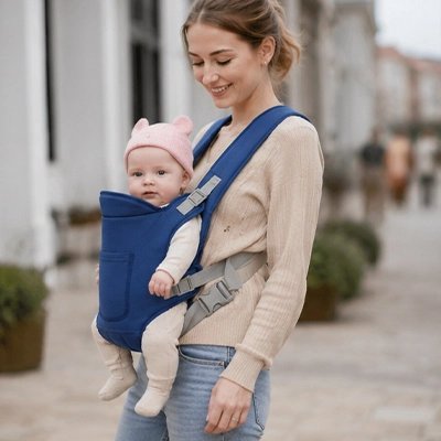 Porte bébé | Soutien optimal - Mon P'tit Nid Bébé