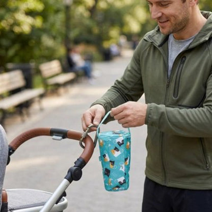 Porte biberon isotherme nomade accessoire pour poussette bebe