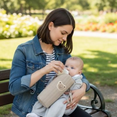 Porte biberon | Sécuri'Bébé - Mon P'tit Nid Bébé