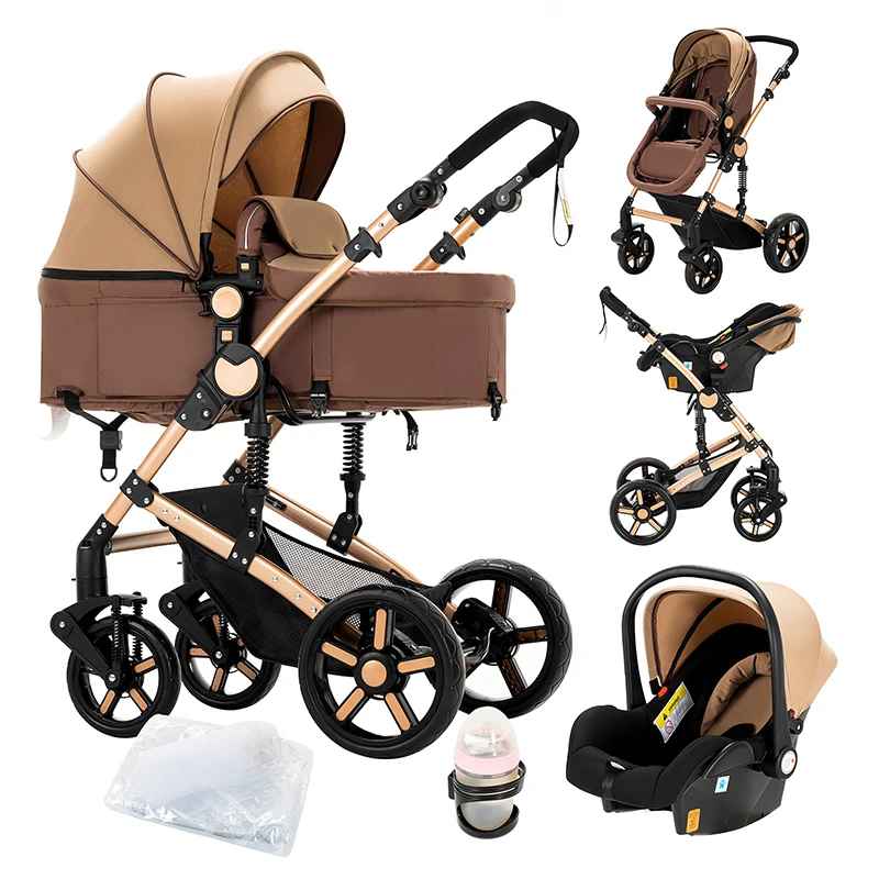 Poussette 3 en 1 | Evolutive - Mon P'tit Nid Bébé