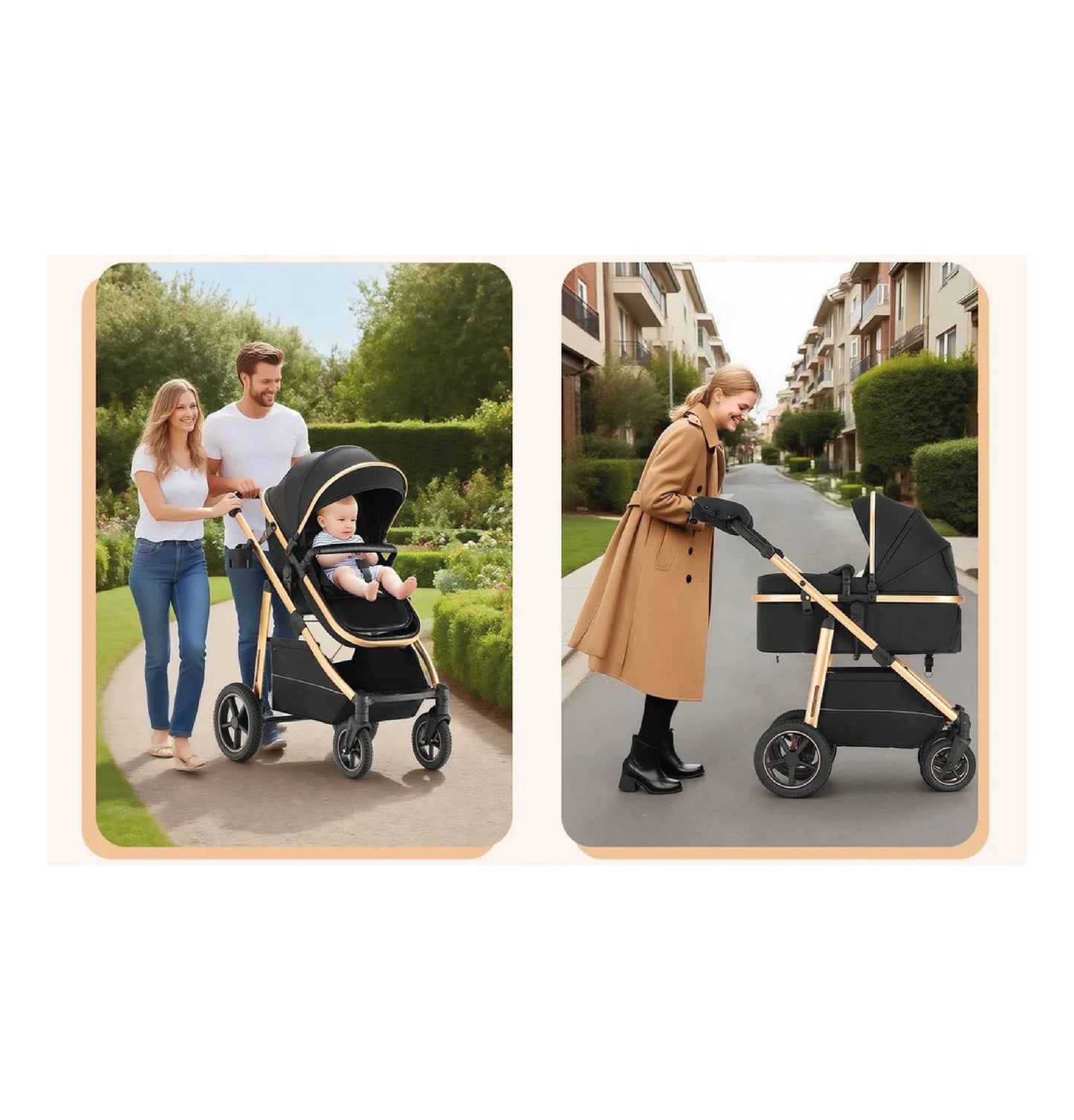 poussette bebe 3 en 1 modulable