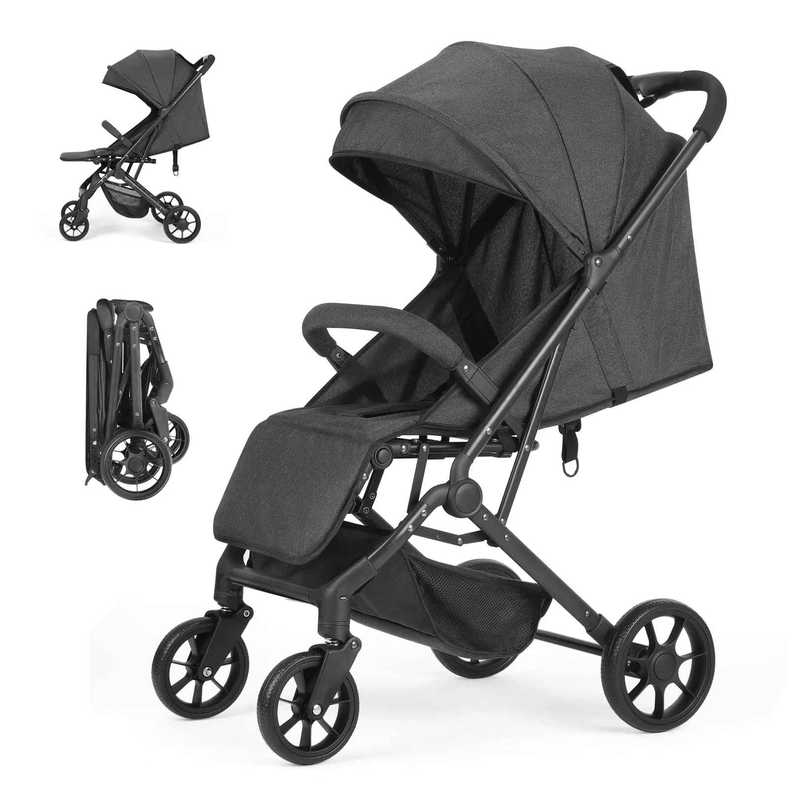 Poussette bébé | Bidirectionnelle Évolutive - Mon P'tit Nid Bébé