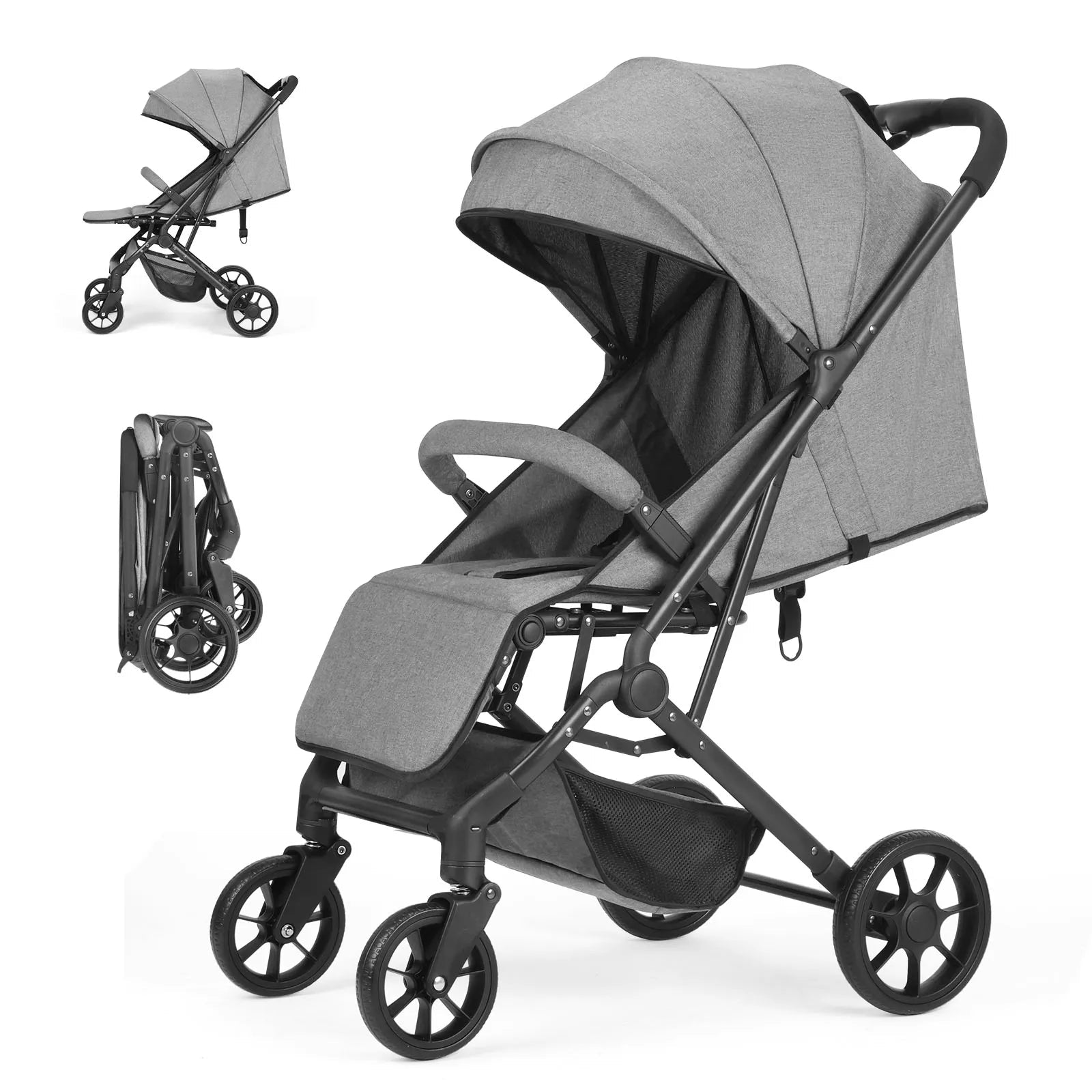 Poussette bébé | Bidirectionnelle Évolutive - Mon P'tit Nid Bébé