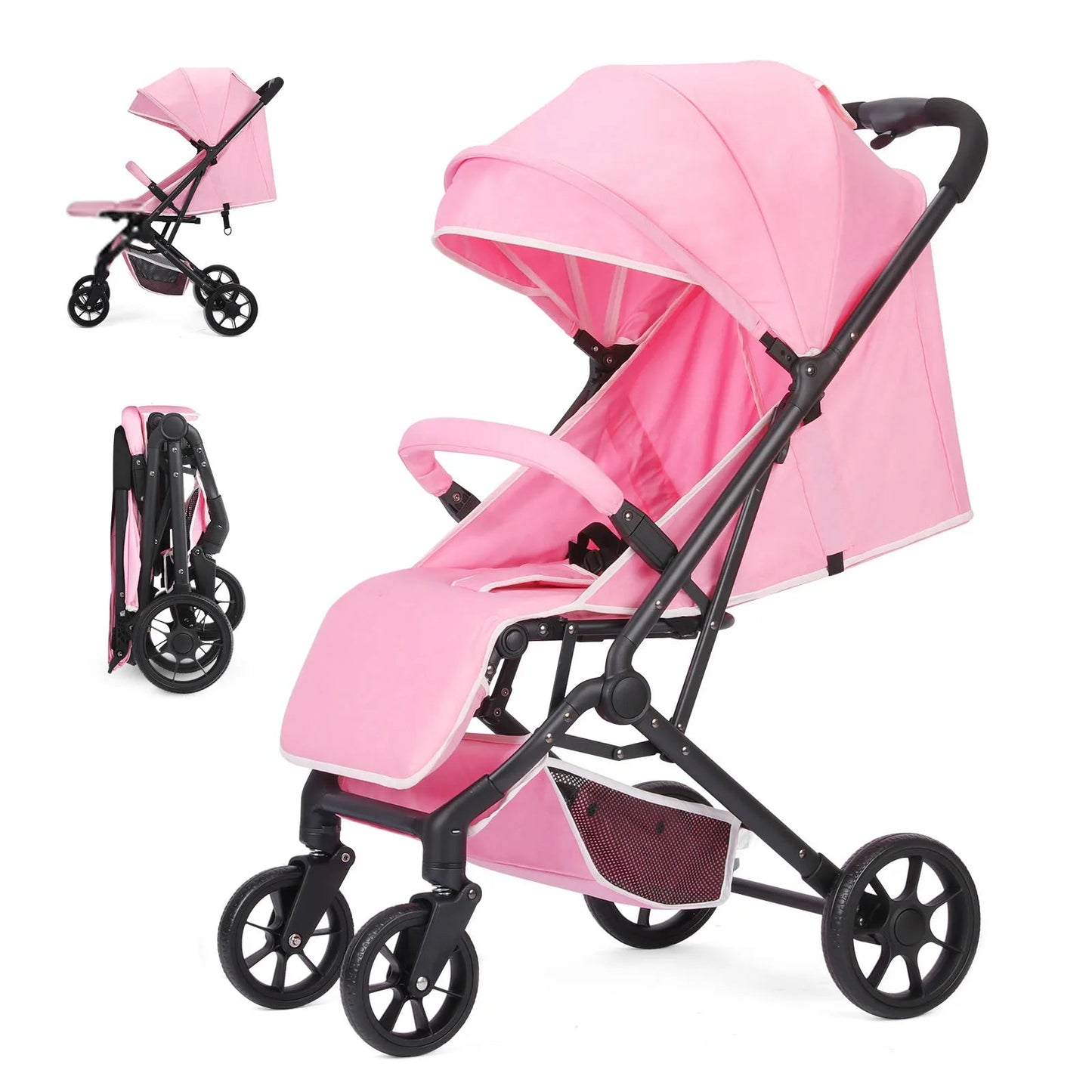 Poussette bébé | Bidirectionnelle Évolutive - Mon P'tit Nid Bébé