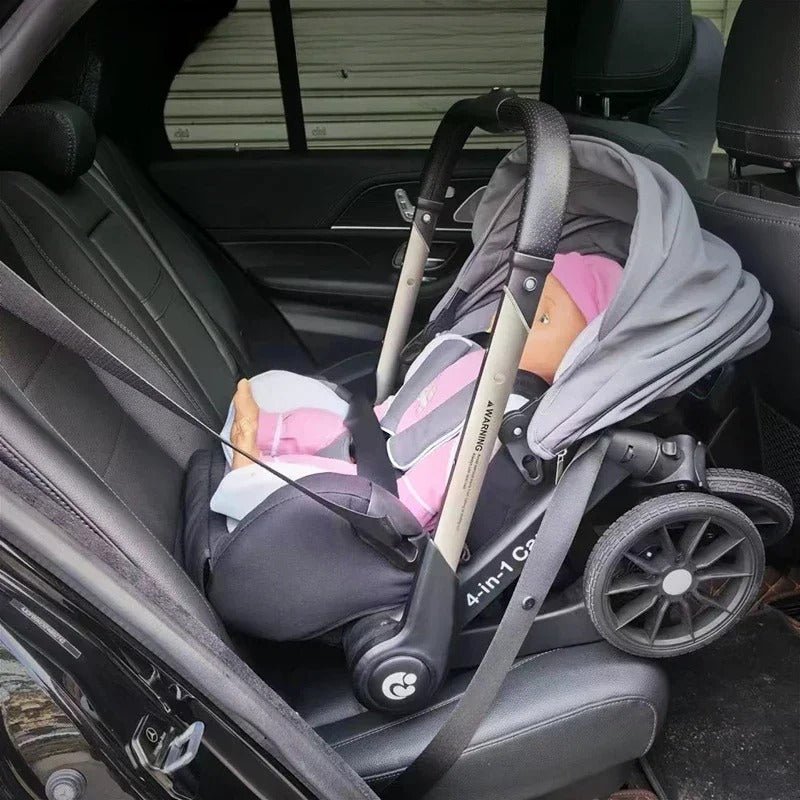 Poussette bébé | Convertible 3 en 1 - Mon P'tit Nid Bébé