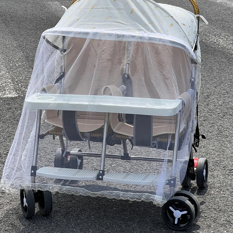 Poussette bebe jumeaux compacte