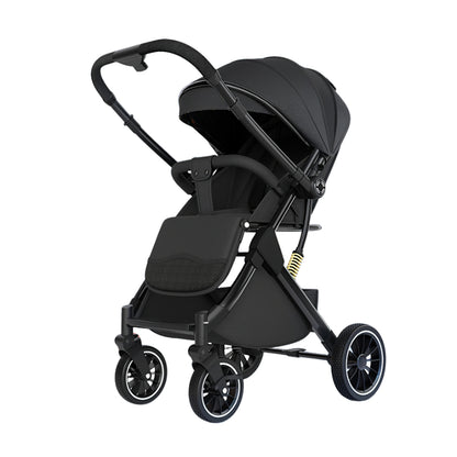 Poussette bebe suspension 4 roues