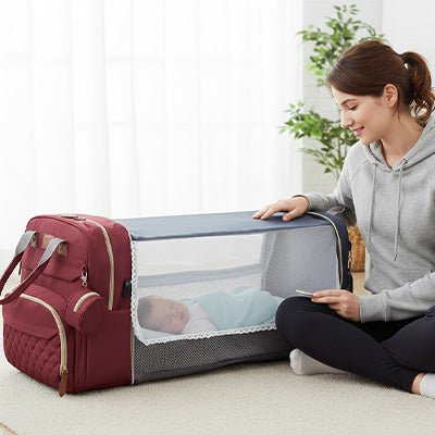 Sac à dos à langer | Élégance Pratique - Mon P'tit Nid Bébé