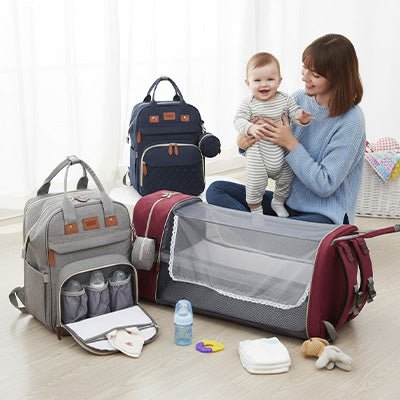 Sac à dos à langer | Élégance Pratique - Mon P'tit Nid Bébé