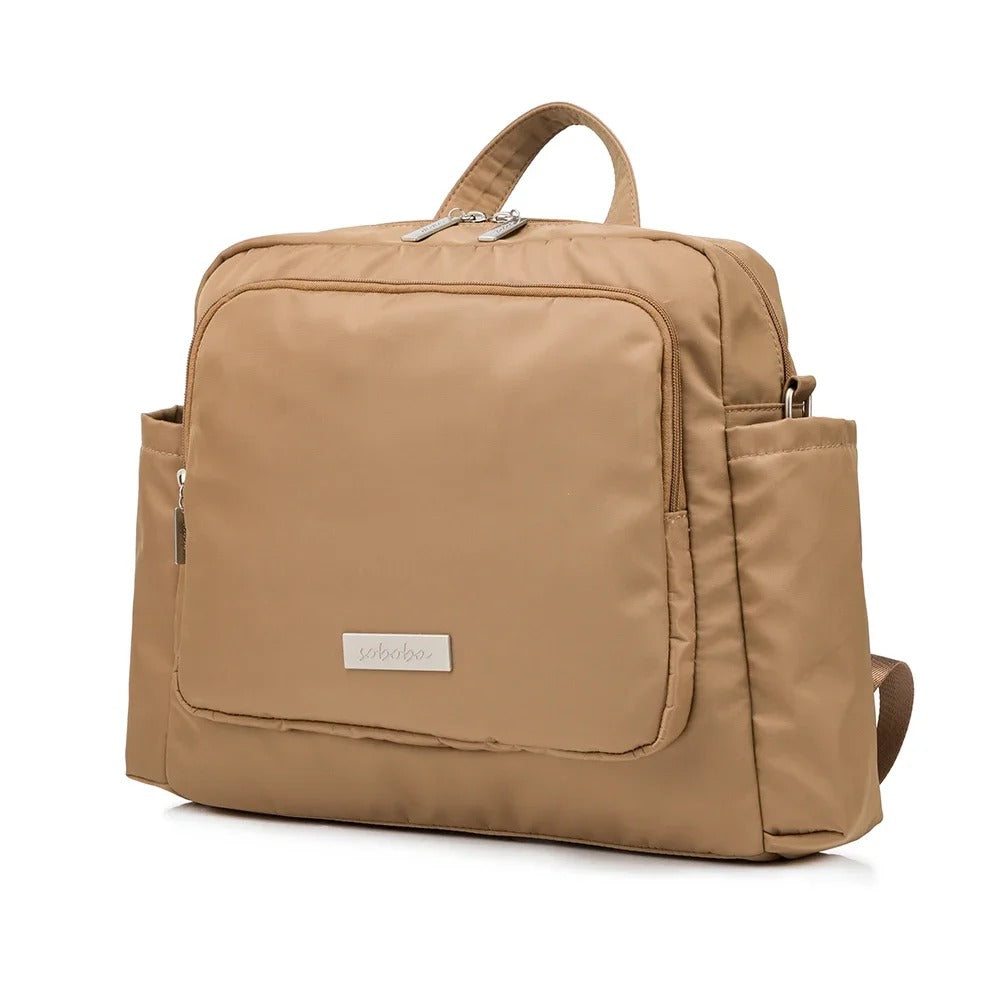 Sac a dos a langer marron