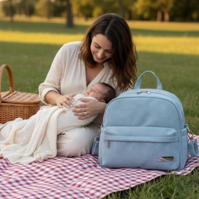 Sac à langer à dos | Pratique et Spacieux - Mon P'tit Nid Bébé