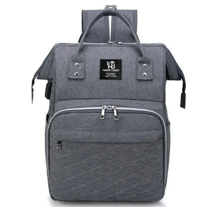 Sac a langer elegance et style gris