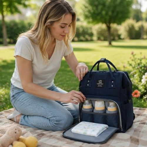 Sac a langer elegance et style maman est au parc