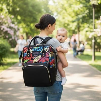 Sac à Langer | Élégance Pratique - Mon P'tit Nid Bébé