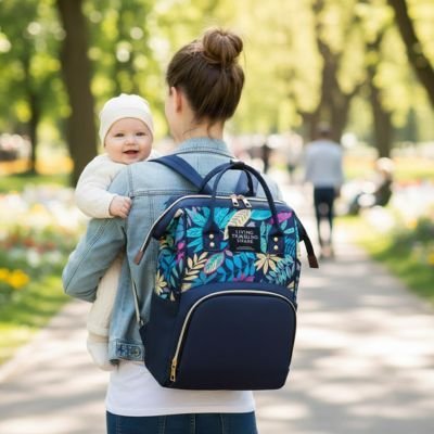 Sac à Langer | Élégance Pratique - Mon P'tit Nid Bébé