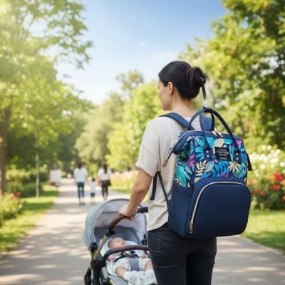 Sac à Langer | Élégance Pratique - Mon P'tit Nid Bébé