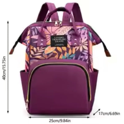 Sac a langer rose fonce