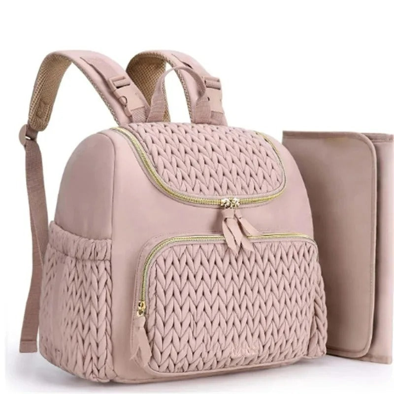 Sac a langer ultra organise rose
