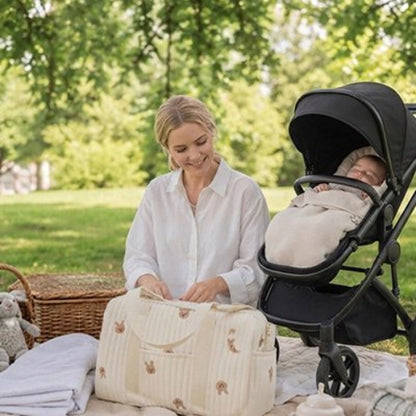 Sac a langer ultra pratique bebe dort dans sa poussette