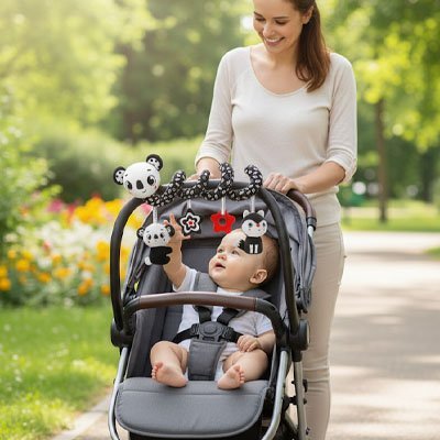 Spirale d'activité bébé | Éveil Sensoriel - Mon P'tit Bébé
