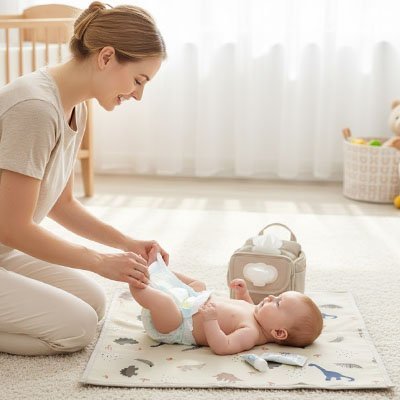 Tapis à langer nomade | BabyComfort - Mon P'tit Nid Bébé