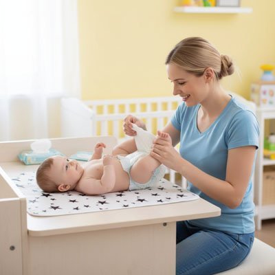 Tapis à langer nomade | Comfort Premium - Mon P'tit Nid Bébé