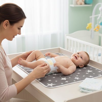 Tapis à langer nomade | Comfort Premium - Mon P'tit Nid Bébé