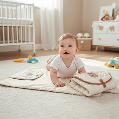 Tapis à langer nomade | Compact & Imperméable - Mon P'tit Bébé