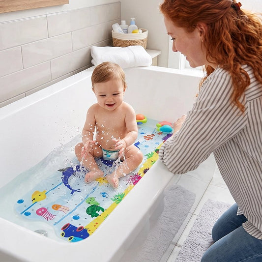 Tapis de bain pour bébé | Antidérapant Confort - Mon P'tit Nid Bébé