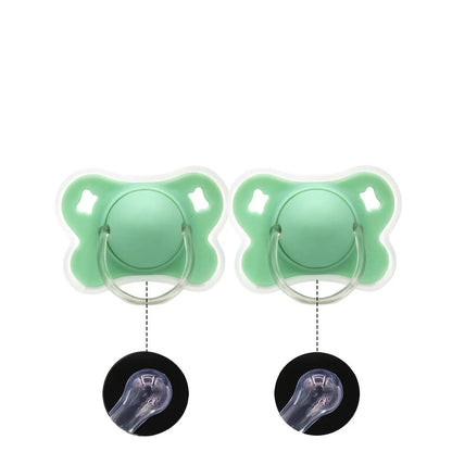 Tetine bebe forme papillon couleur verte