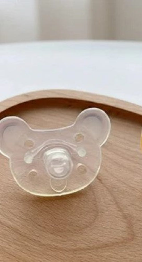 Tetine bebe physiologique transparent