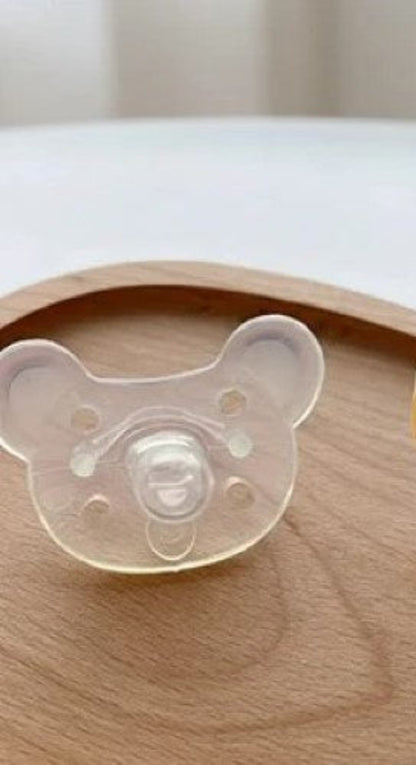 Tetine bebe physiologique transparent