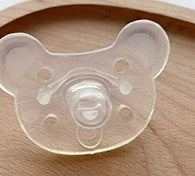 Tetine bebe physiologique transparente