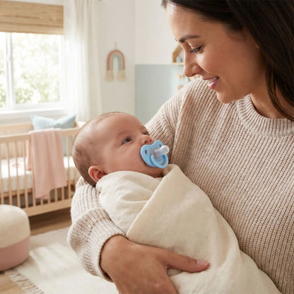 Tetine bebe silicone pur maman porte bebe