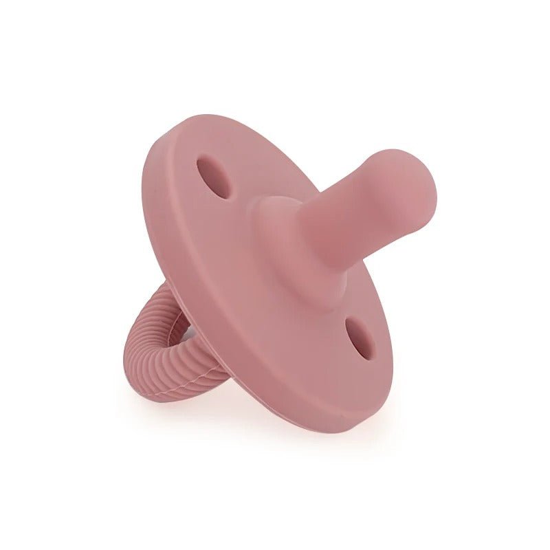 Tétine bebe silicone sans BPA rose
