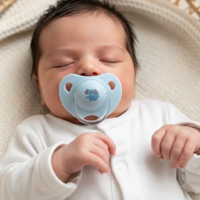 Tetine bebe ultra raffine bebe dort profondement