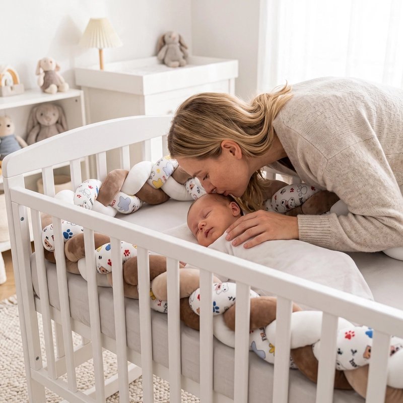 Tresse de lit | Décorative et Sécurisante - Mon P'tit Nid Bébé