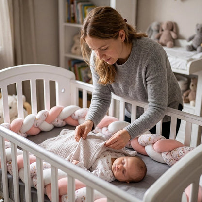 Tresse de lit | Décorative et Sécurisante - Mon P'tit Nid Bébé