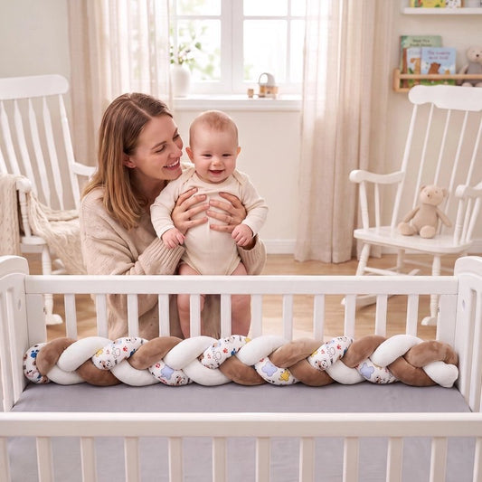 Tresse de lit | Décorative et Sécurisante - Mon P'tit Nid Bébé