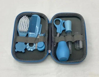 Trousse de toilette bebe compact bleu